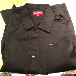 Supreme Shop Jacket Black/Black SS19 NEW/Unworn